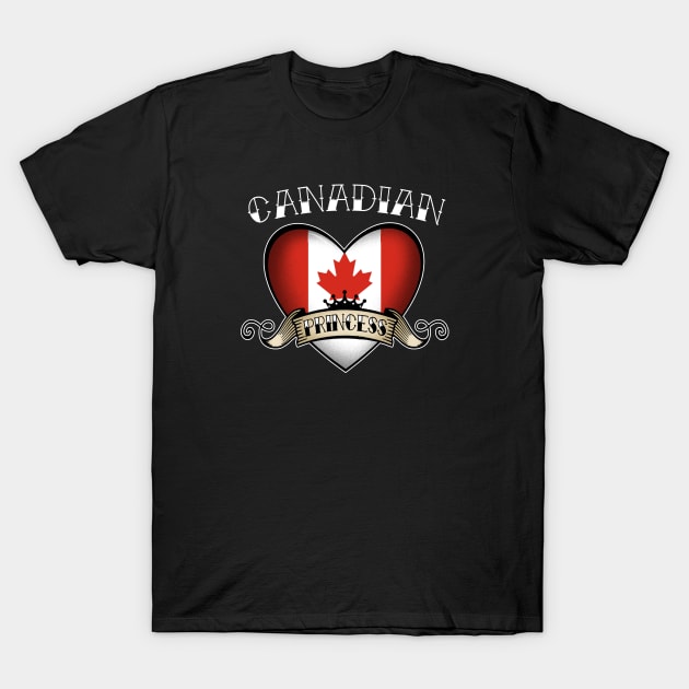 CANADIAN PRINCESS T-Shirt by LILNAYSHUNZ